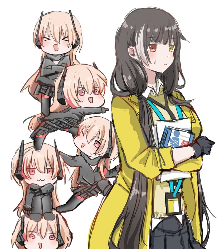 m4 sopmod ii and ro635 (girls' frontline) drawn by tarakomentaiko_tarako