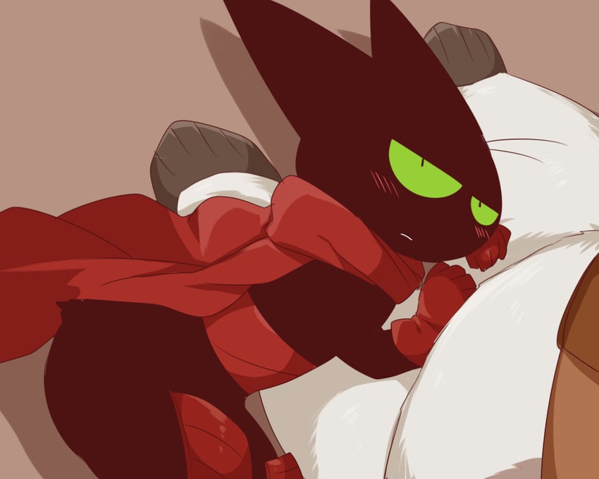 mao mao and badgerclops (mao mao: heroes of pure heart) drawn by aka_muffler_yamato