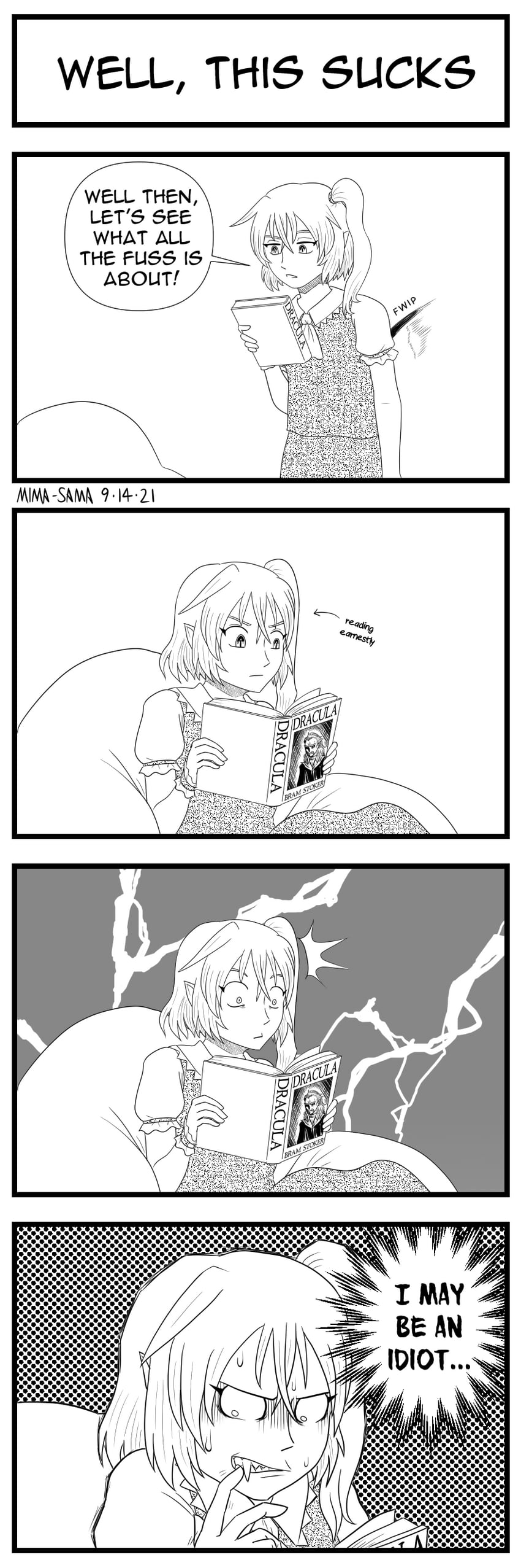 flandre scarlet and dracula (touhou and 1 more) drawn by mima-sama