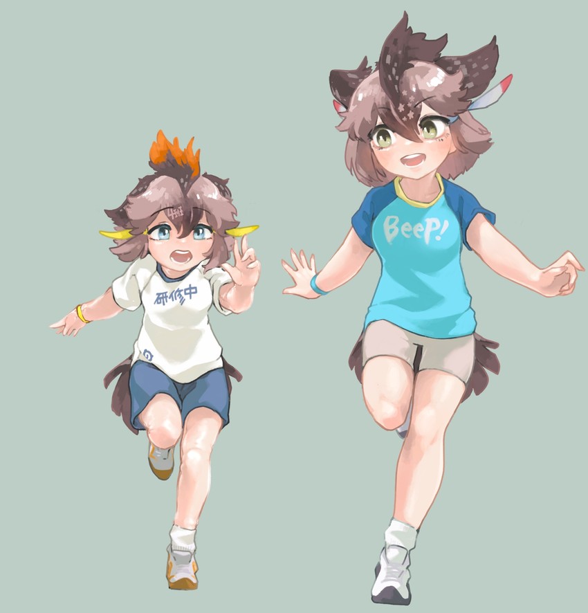 greater roadrunner (original and 2 more) drawn by toki_reatle