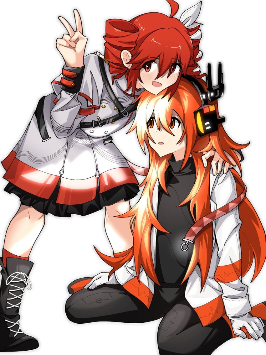 kasane teto and adachi rei (utau and 2 more) drawn by yi_xing_luren