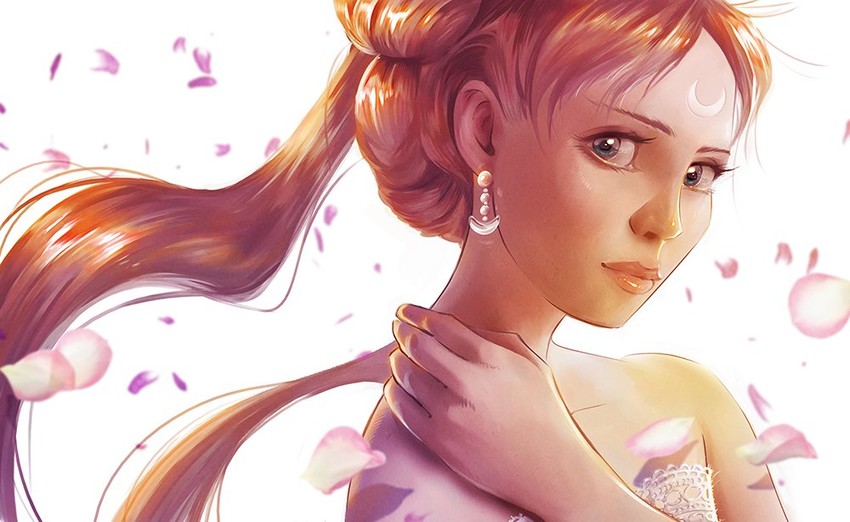 tsukino usagi and princess serenity (bishoujo senshi sailor moon) drawn by joel_furtado