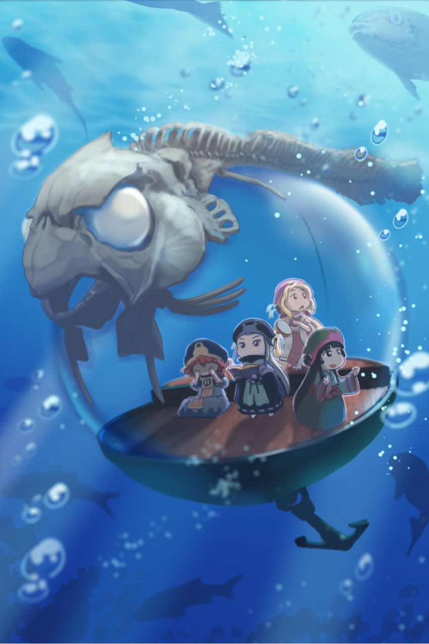 hakumei, mikochi, konju, and sen (hakumei to mikochi) drawn by sullblue