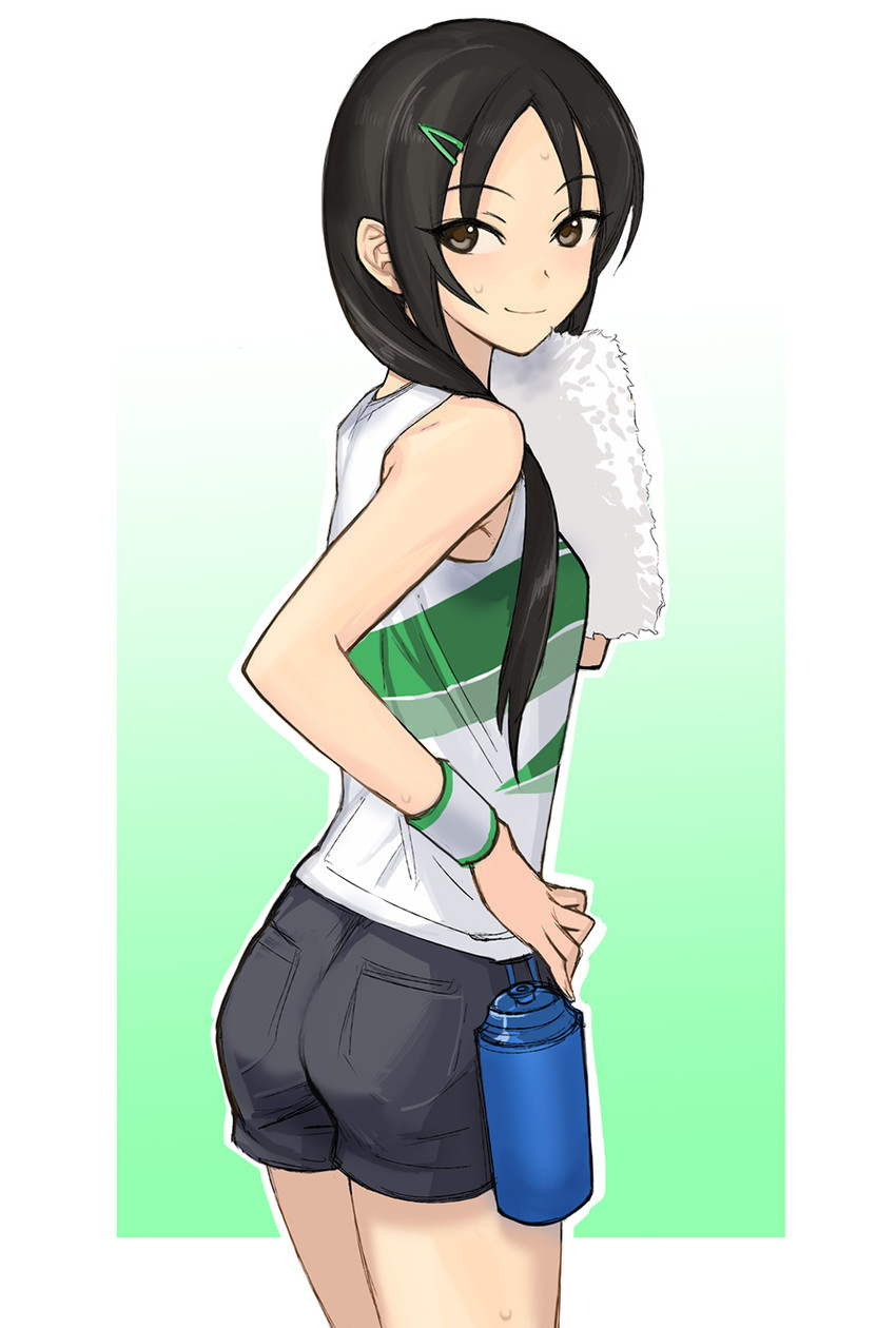 trainer and aoki kei (idolmaster and 1 more) drawn by tetsu_(kimuchi)