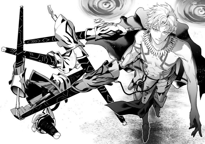 gilgamesh (fate and 7 more) drawn by sakura_hitsuji
