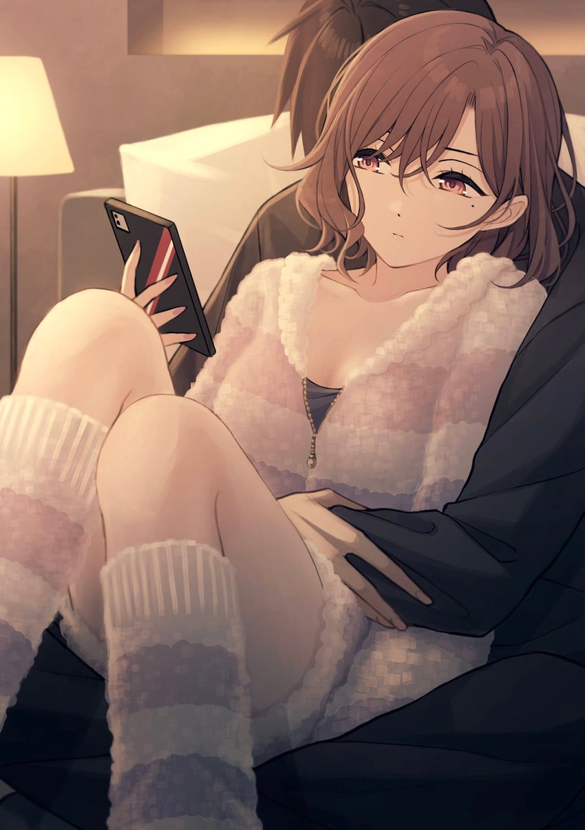producer and higuchi madoka (idolmaster and 1 more) drawn by ae_iueo