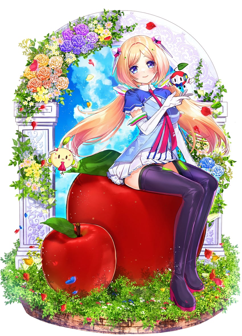 aki rosenthal and rosen-tai (hololive) drawn by tsurugi_hikaru