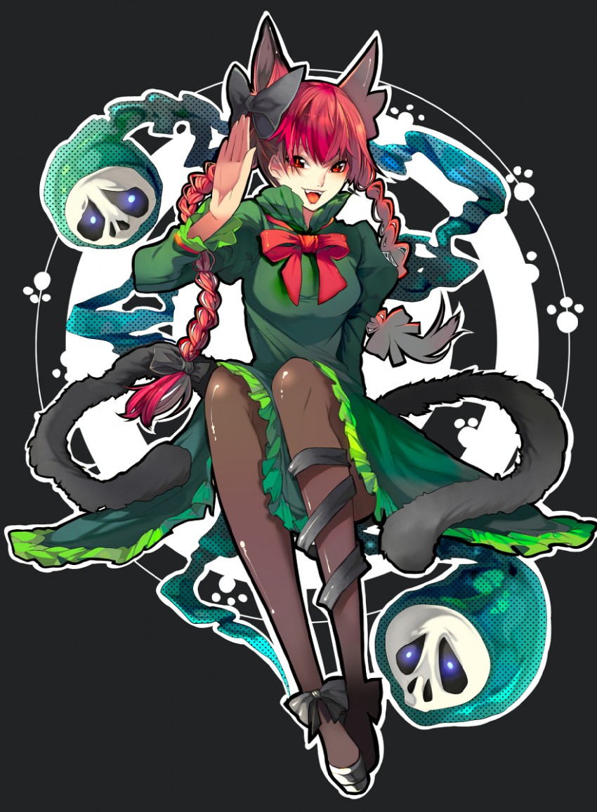 kaenbyou rin (touhou) drawn by tsukimoto_aoi