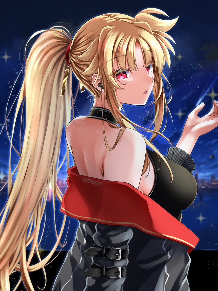 fate testarossa (lyrical nanoha and 2 more) drawn by sougetsu_izuki