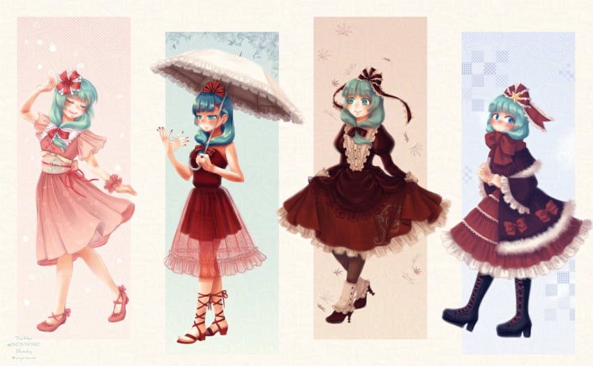 kagiyama hina (touhou) drawn by miyare