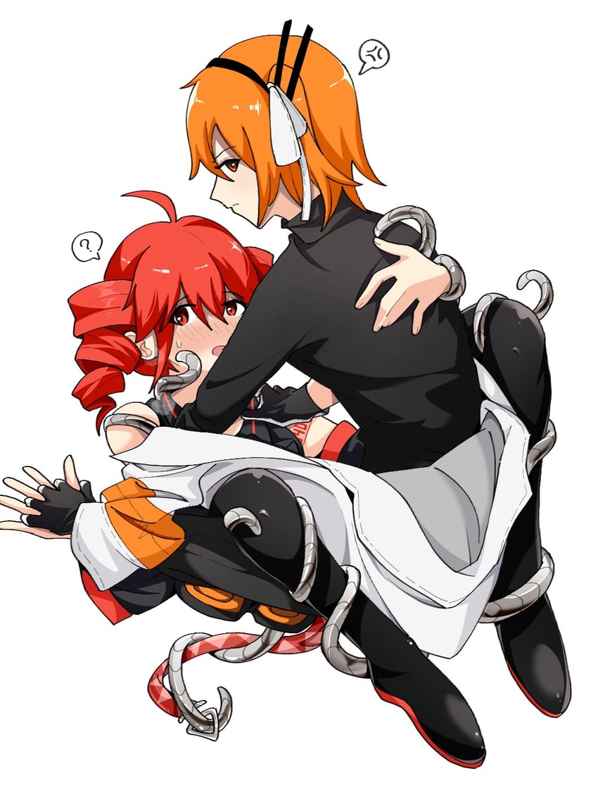 kasane teto and adachi rei (utau and 1 more) drawn by yi_xing_luren