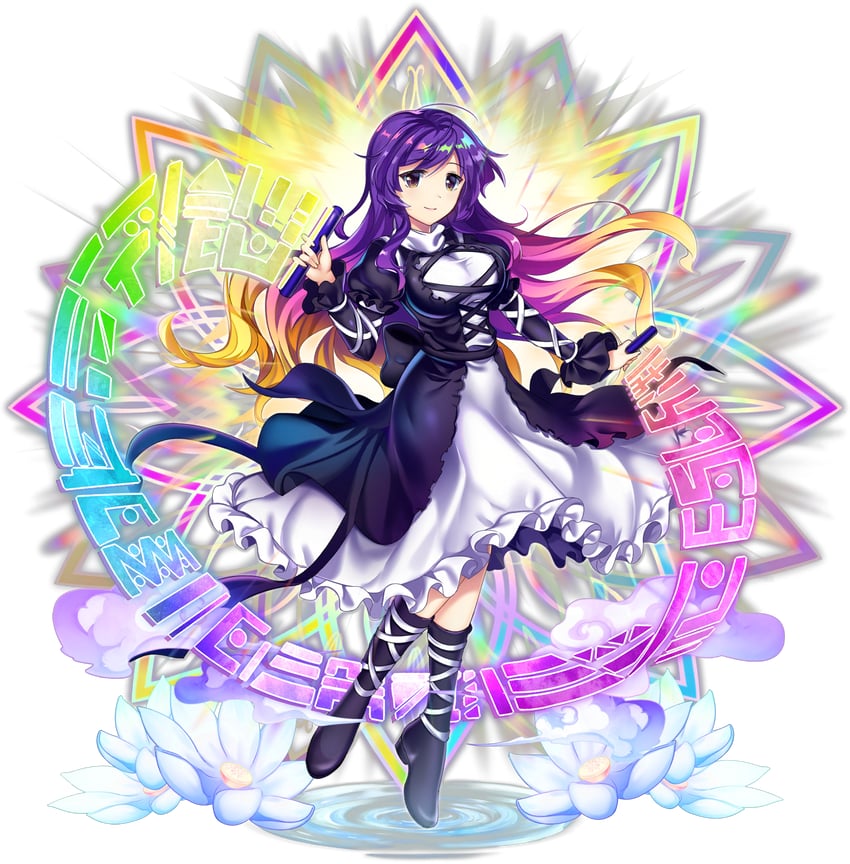 hijiri byakuren (touhou and 1 more) drawn by rotte_(1109)