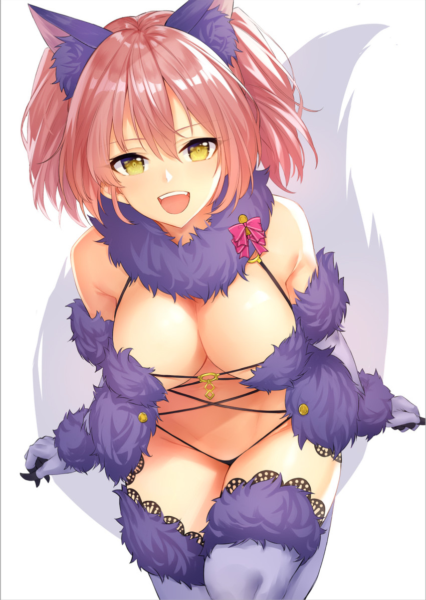 mash kyrielight and jougasaki mika (fate and 3 more) drawn by anza_tomo
