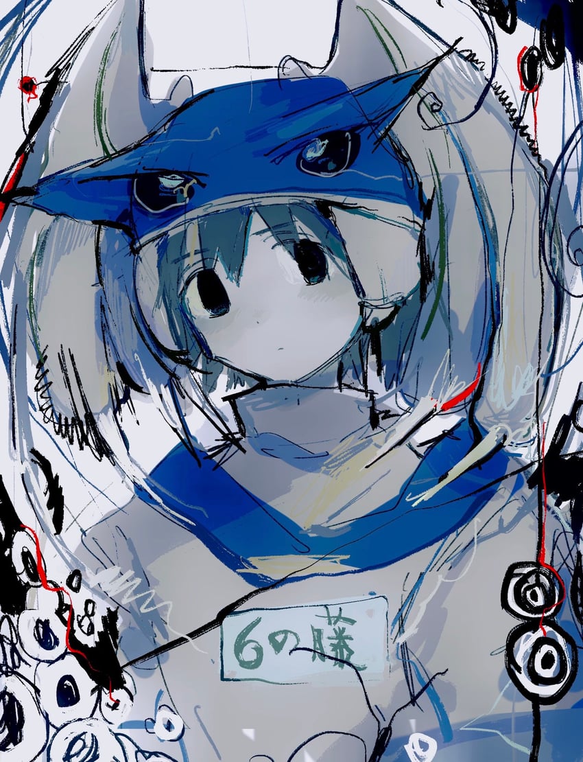 borg and kawamura kumi (alien nine) drawn by tabmur