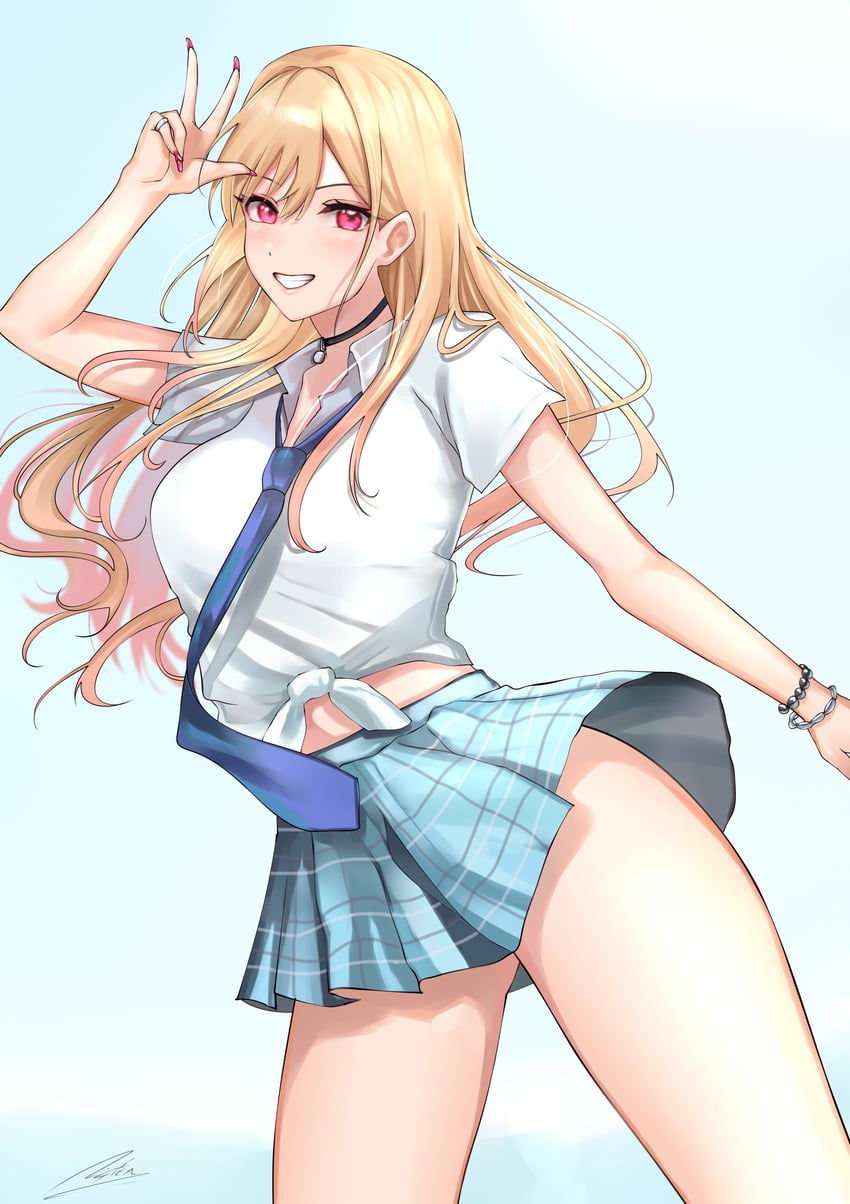 kitagawa marin (sono bisque doll wa koi wo suru) drawn by nyctea_snow