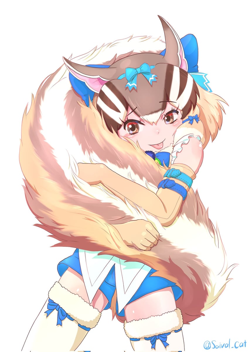 siberian chipmunk (kemono friends and 1 more) drawn by saival_cat