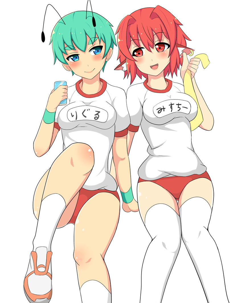 mystia lorelei and wriggle nightbug (touhou) drawn by wade99
