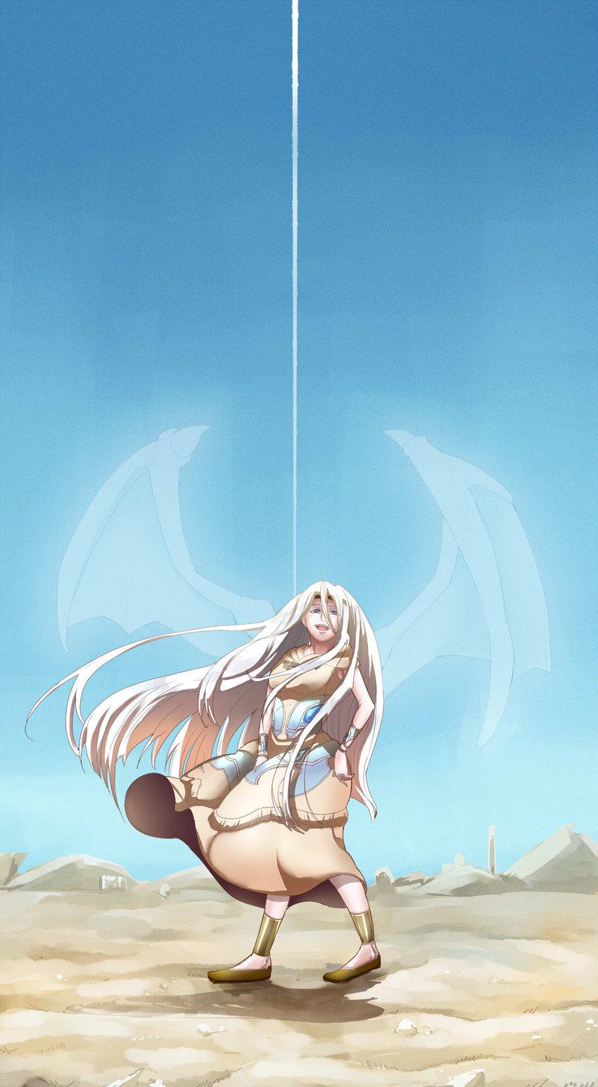 maiden with eyes of blue (yu-gi-oh! and 1 more) drawn by nomura_yasuka