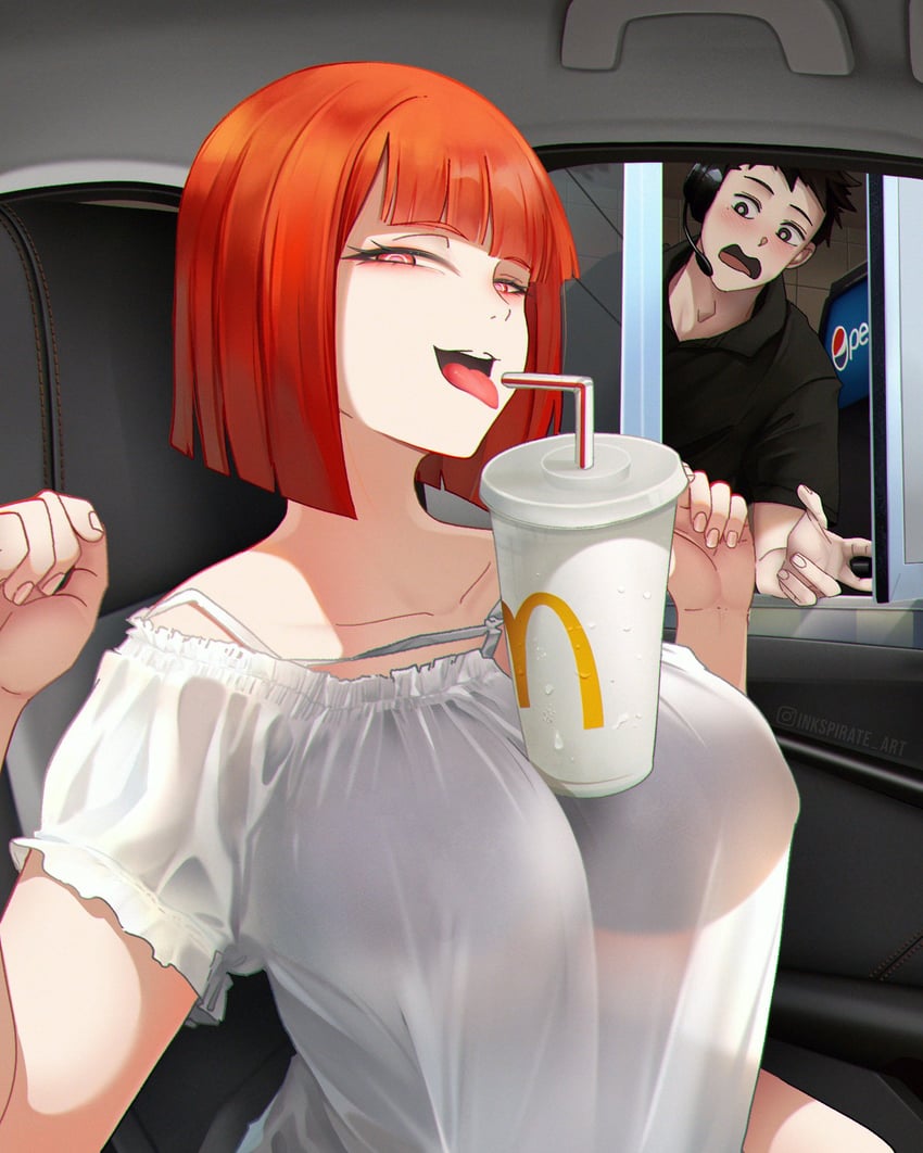 mother and father (mcdonald's and 2 more) drawn by inkspirate