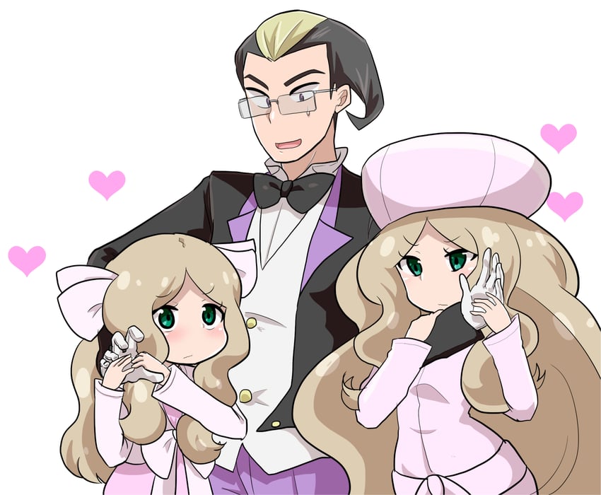 caitlin and darach (pokemon and 3 more) drawn by tlm_(ouname)