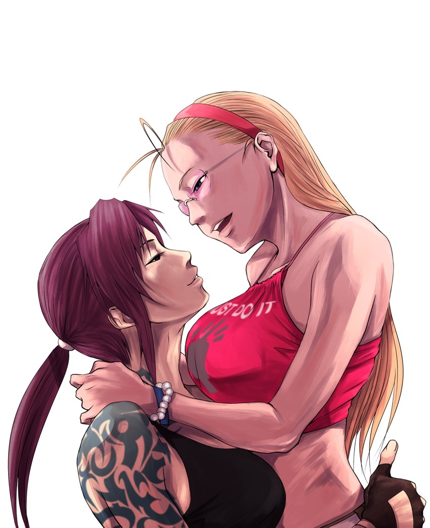 revy and eda (black lagoon) drawn by mimiyama_kiichi