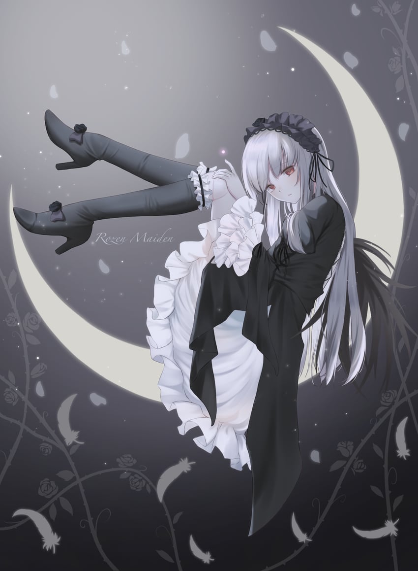 suigintou (rozen maiden) drawn by kotokoto_(pixiv_105451061)
