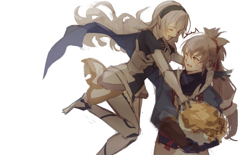 female corrin and takumi (fire emblem and 1 more) drawn by dekocha