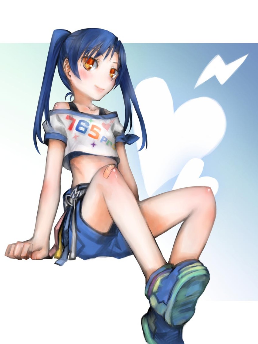 kisaragi chihaya (idolmaster) drawn by kakashichi