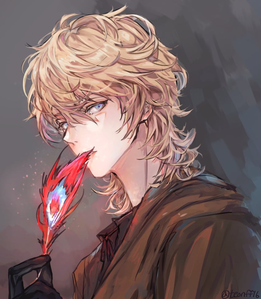 joshua rosfield (final fantasy and 1 more) drawn by teonff16