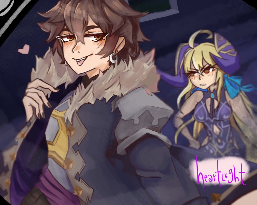 zethia, morsayati, and harle (dragalia lost) drawn by heartlxght