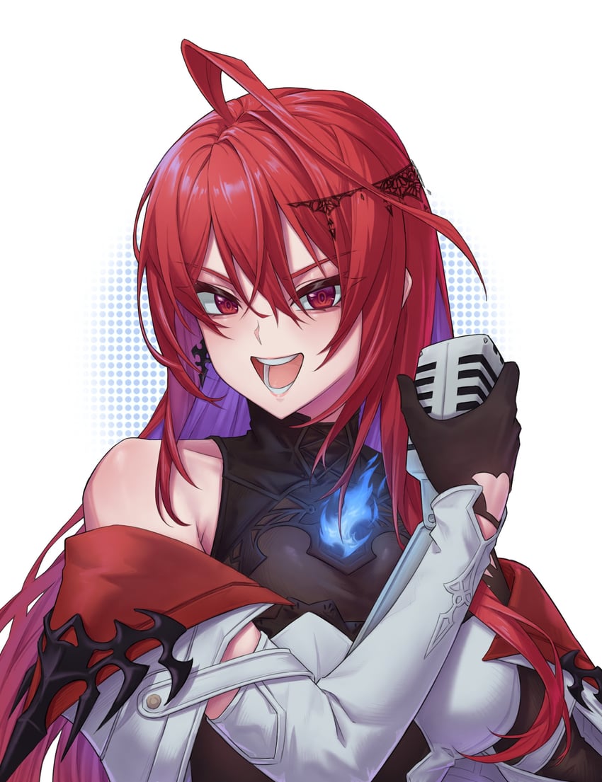 elizabeth rose bloodflame (hololive and 1 more) drawn by revok