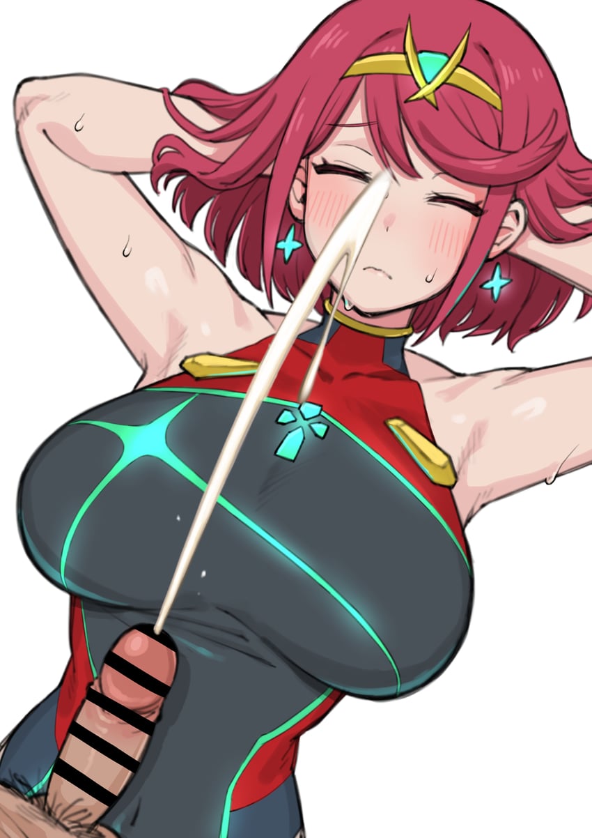 pyra (xenoblade chronicles and 1 more) drawn by keiichi_r18