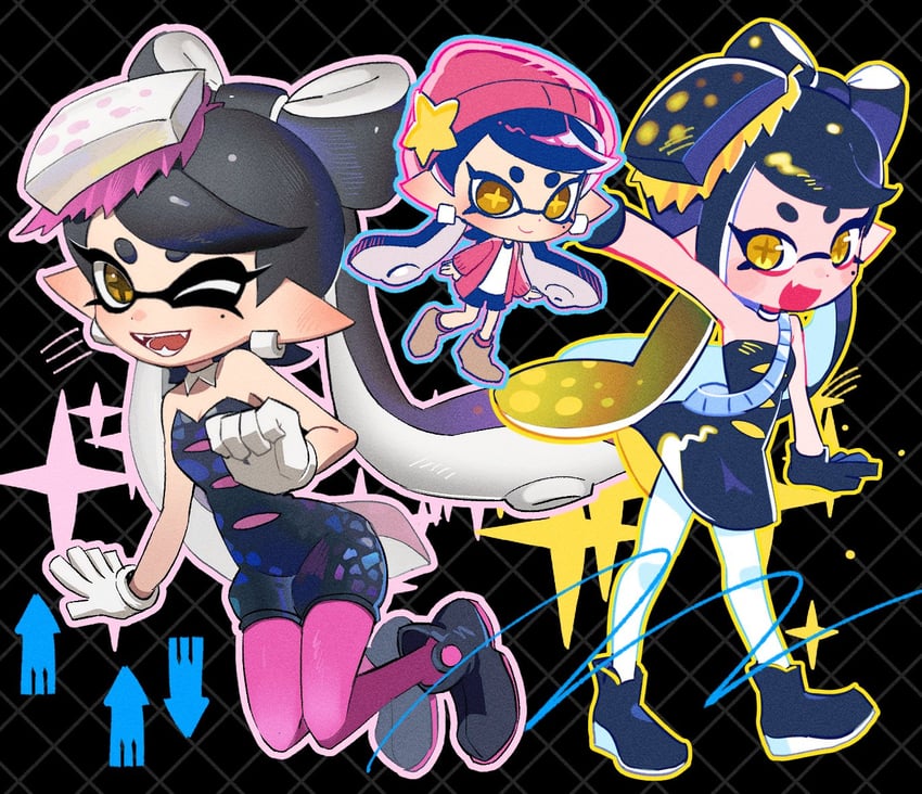 callie (splatoon and 1 more) drawn by hg_swdiary
