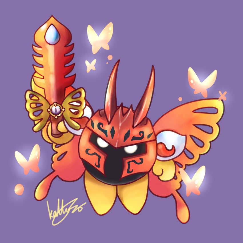 morpho knight (kirby and 1 more) drawn by katty1996215