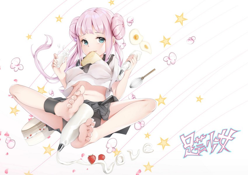 komurai komura (ashigei shoujo komura-san) drawn by an-telin
