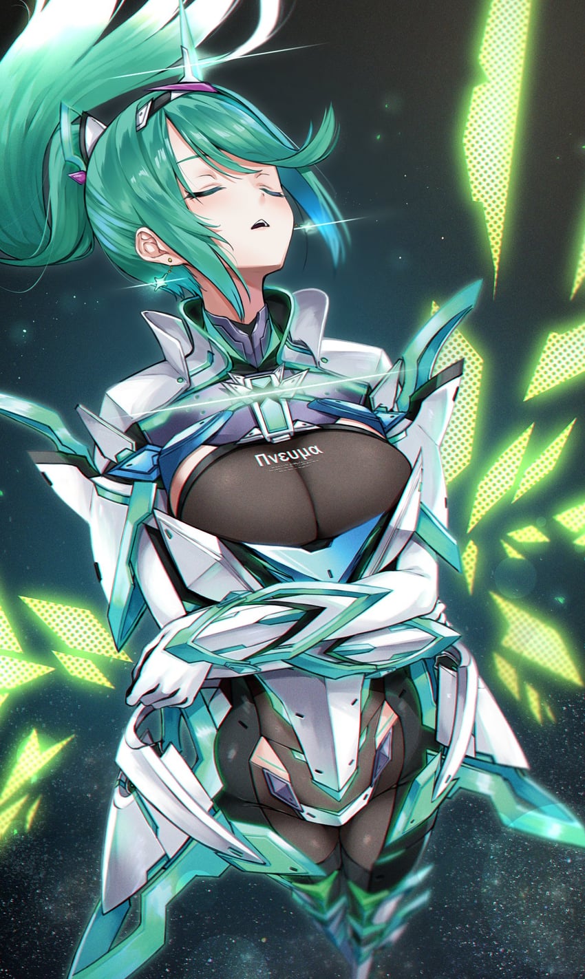 pneuma (xenoblade chronicles and 1 more) drawn by yuuki_shin