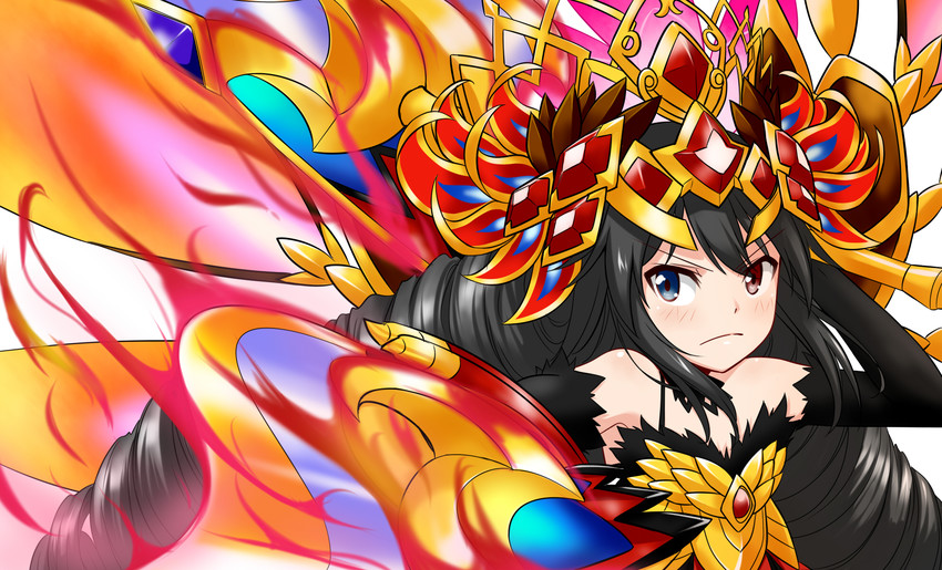 bellezza felutia and red axe michele (brave frontier) drawn by felutiahime