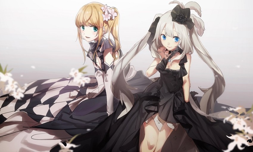 marie antoinette and chevalier d'eon (fate and 1 more) drawn by no-kan