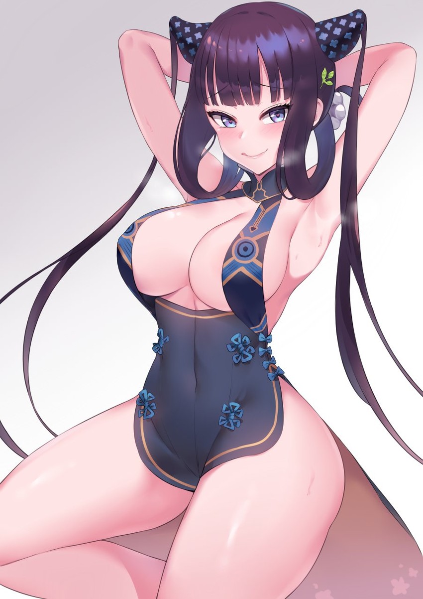 yang guifei (fate and 1 more) drawn by kuavera