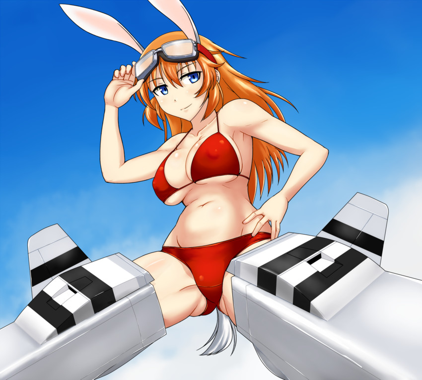 charlotte e. yeager (world witches series and 1 more) drawn by kunashiri_(etorofu)
