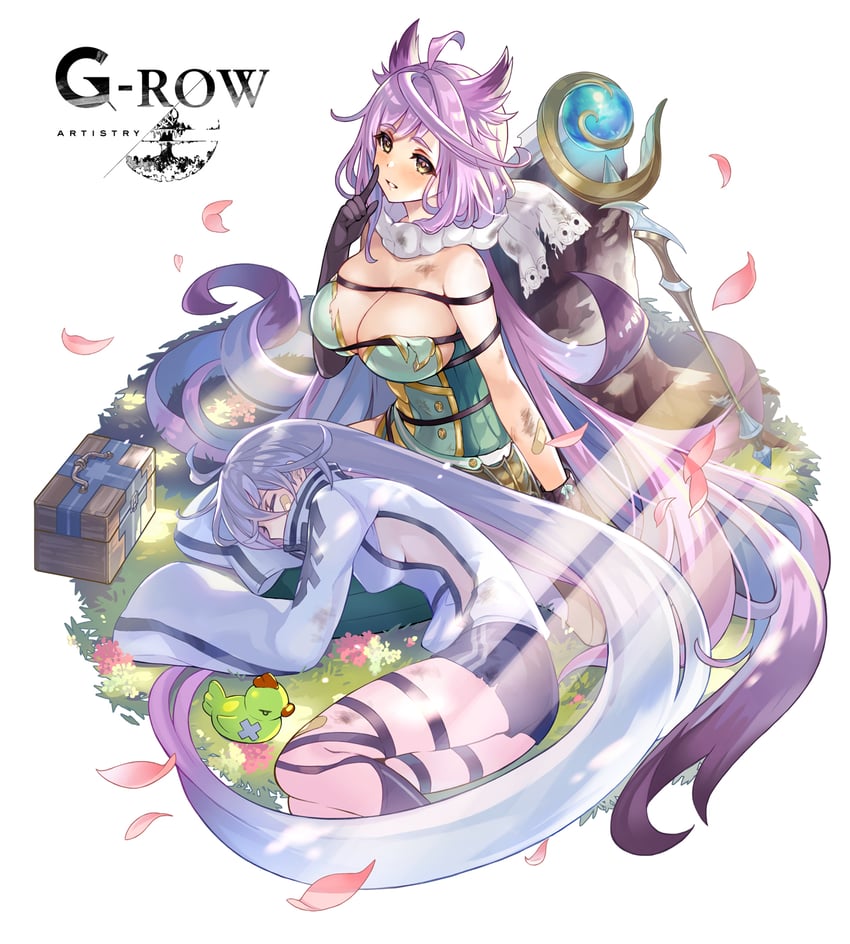 laevateinn and vanargand (phantom of the kill) drawn by nakatsun_(gumi)