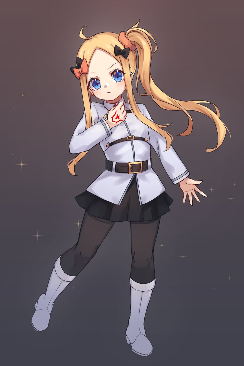 fujimaru ritsuka and abigail williams (fate and 1 more) drawn by miya_(miyaruta)