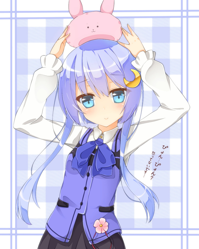 kafuu chino, tippy, and yayoi (kantai collection and 1 more) drawn by rateratte