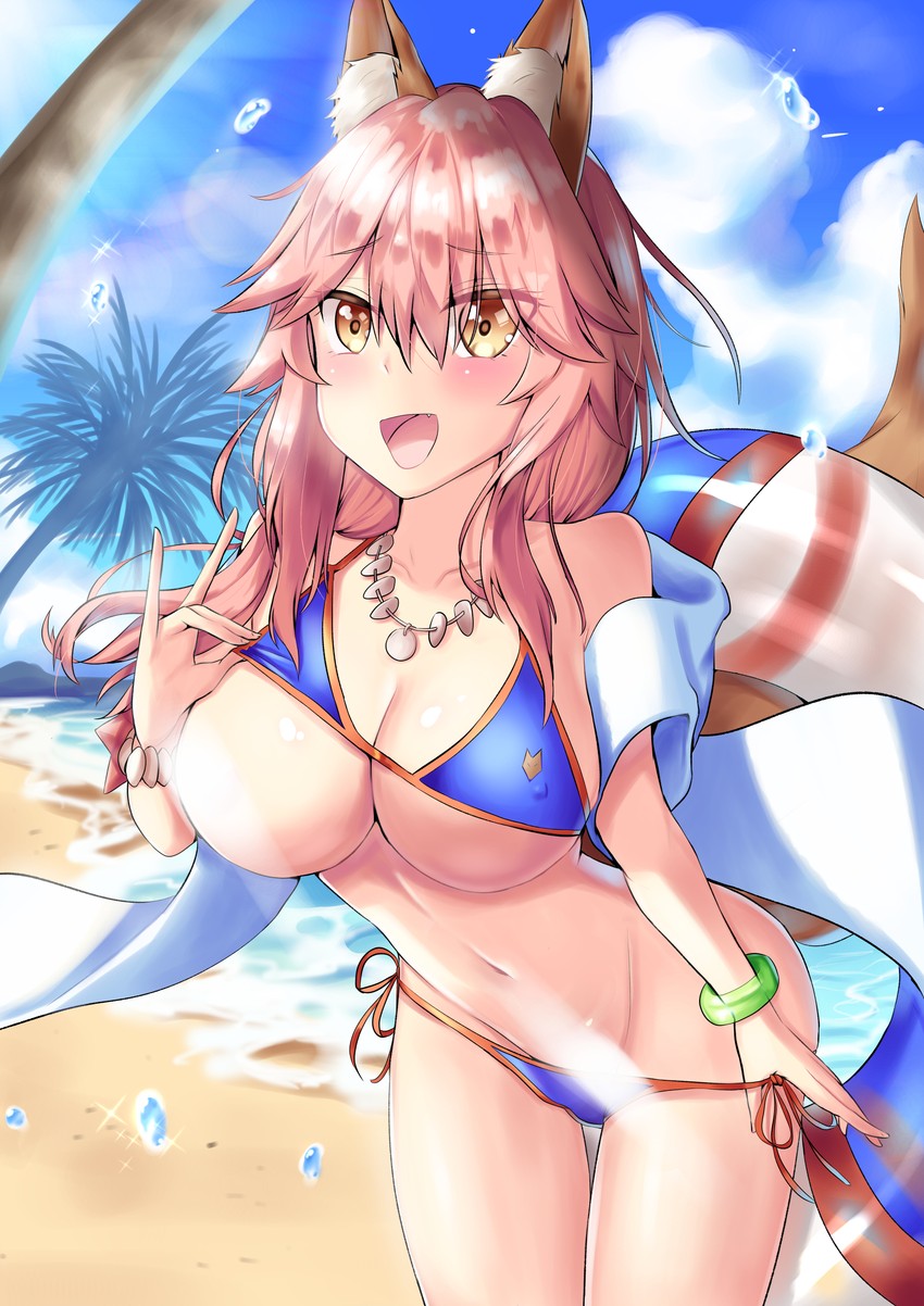 tamamo and tamamo no mae (fate and 1 more) drawn by jo_(pixiv29989419)
