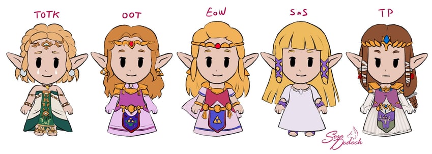 princess zelda (the legend of zelda and 5 more) drawn by soso_denfer