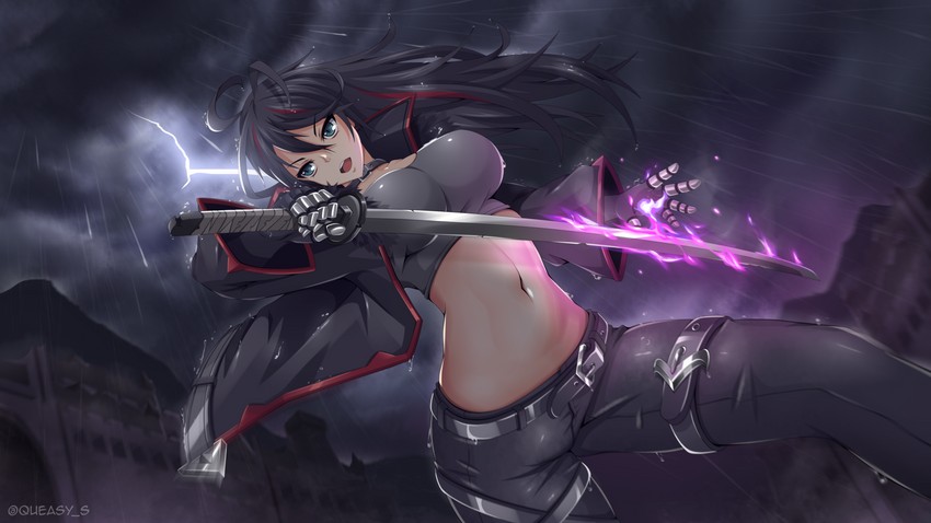 runeblade (maplestory and 1 more) drawn by queasy_s