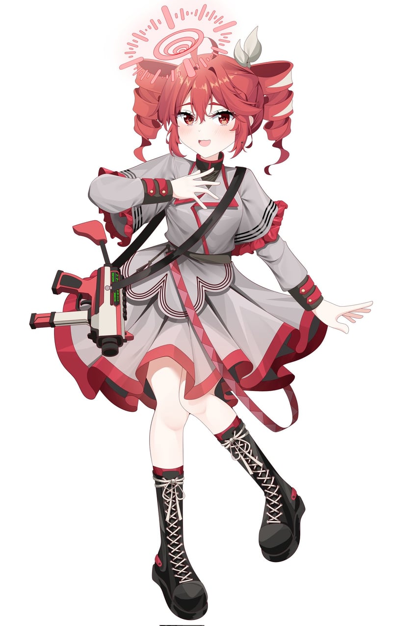 kasane teto (blue archive and 2 more) drawn by reqware
