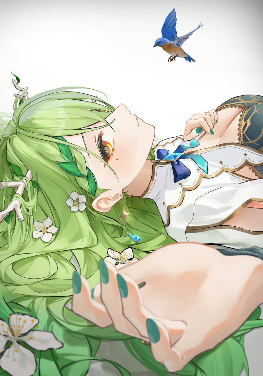 ceres fauna (hololive and 1 more) drawn by isolatediev