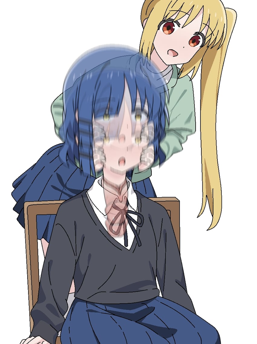 ijichi nijika and yamada ryo (bocchi the rock!) drawn by jbxpism