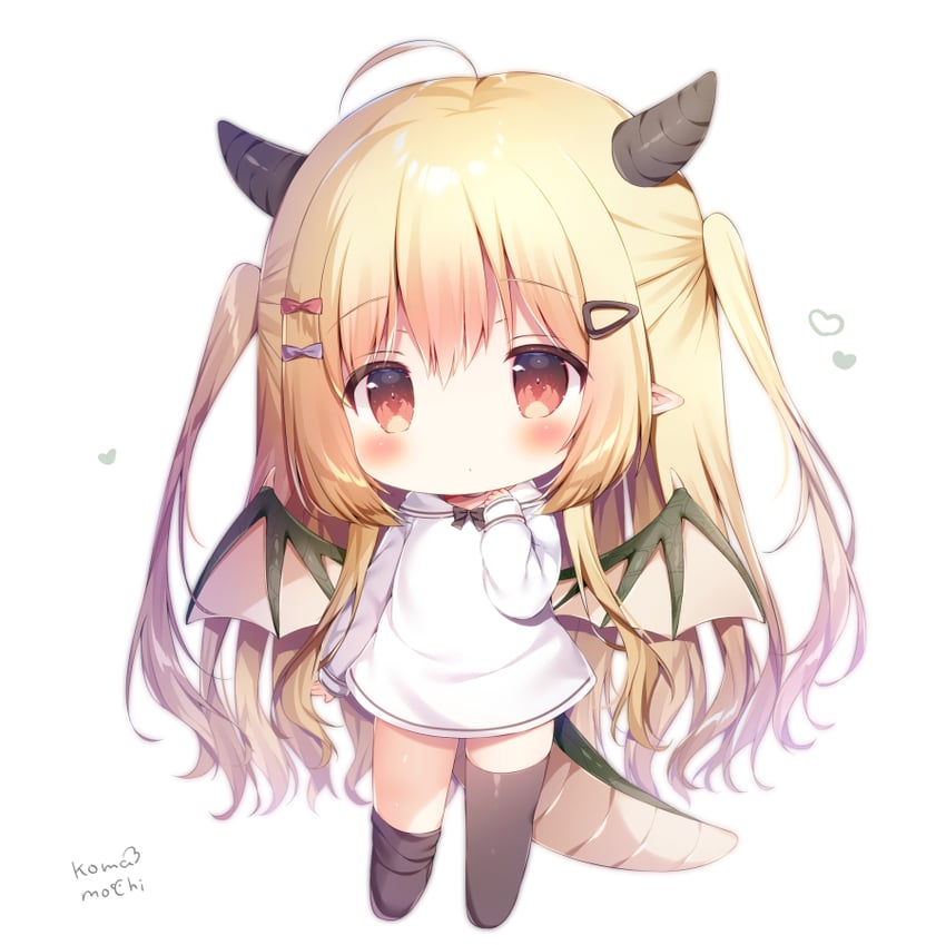 dragon-chan (original) drawn by momozu_komamochi
